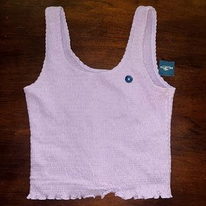 Purple Hollister tank